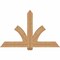 Ekena Millwork Redmond Smooth Timber Gable Bracket, Western Red Cedar, 60"W x 38"H x 3 1/2"D x 5 1/2"F, 15/12 Pitch GBW060X38X0406RED00SWR - alternate 1